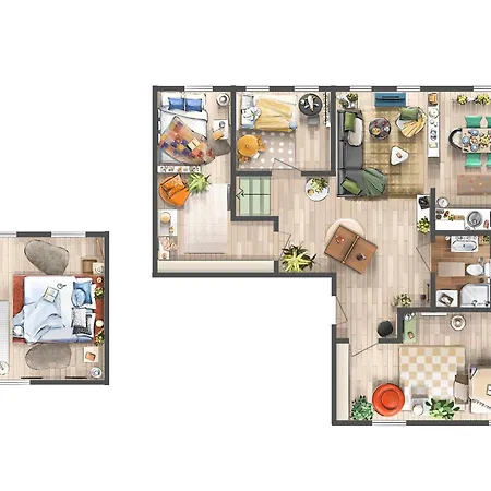 Pintrst-penthouse 110m2 Ping Pong Old Town